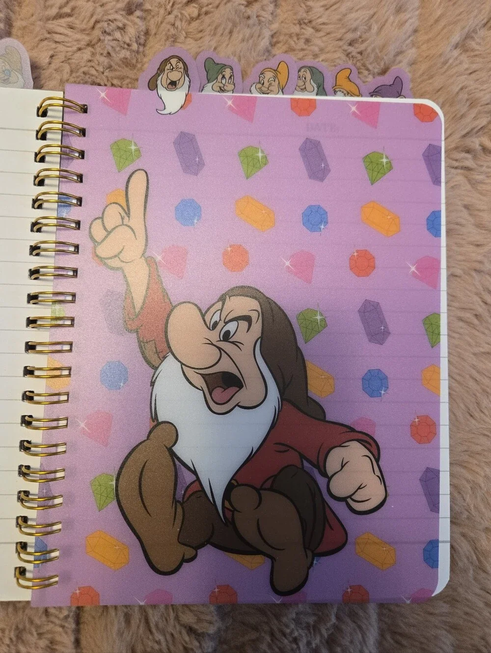 Cakeworthy Disney Seven Dwarfs Spiral Notebook